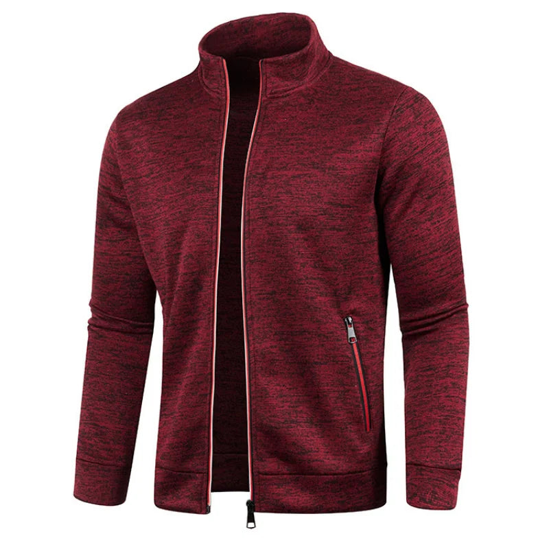 Men's Sweatshirt Stand Collar Pullover Jackets