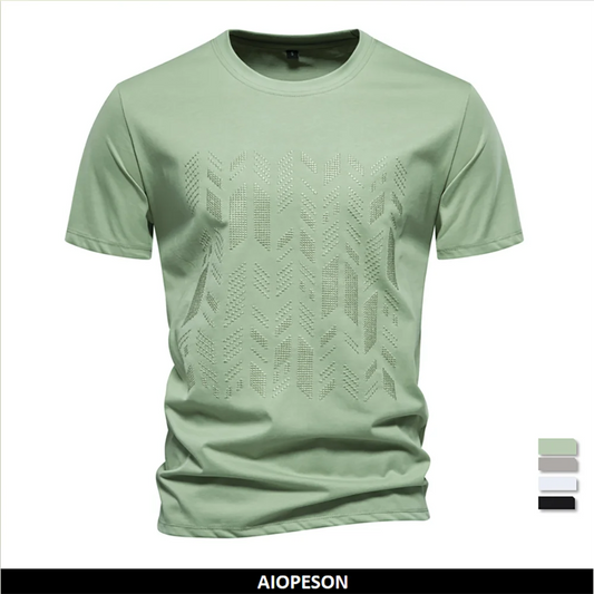 Summer Cool Cotton Blend T-shirt for Men