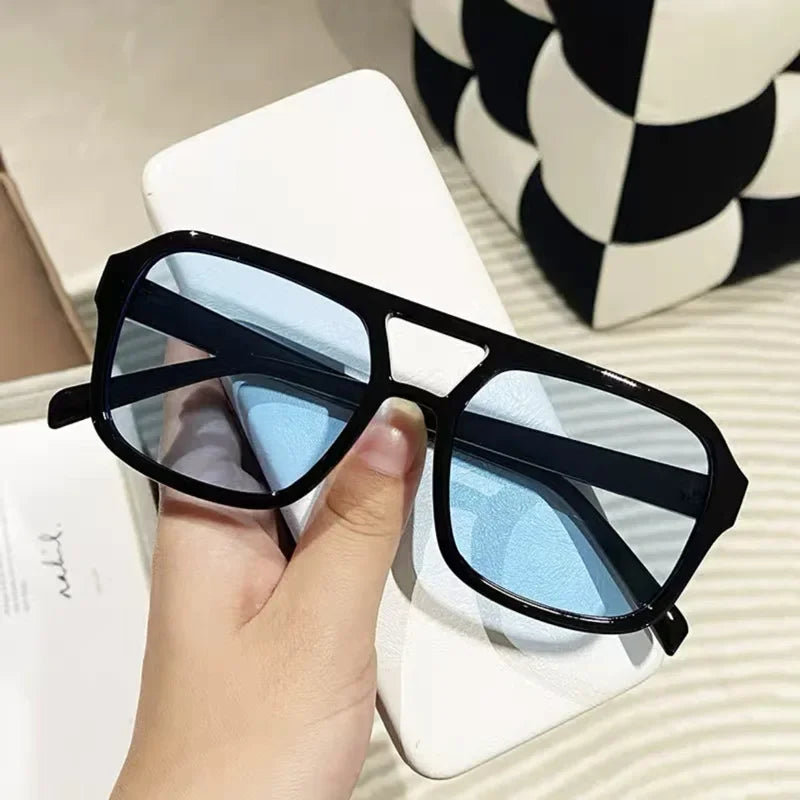 Woman Fashion Vintage Square Sunglasses