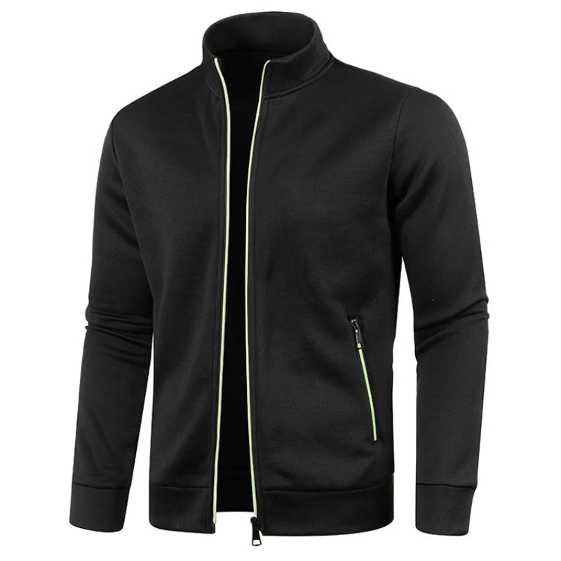 Men's Sweatshirt Stand Collar Pullover Jackets