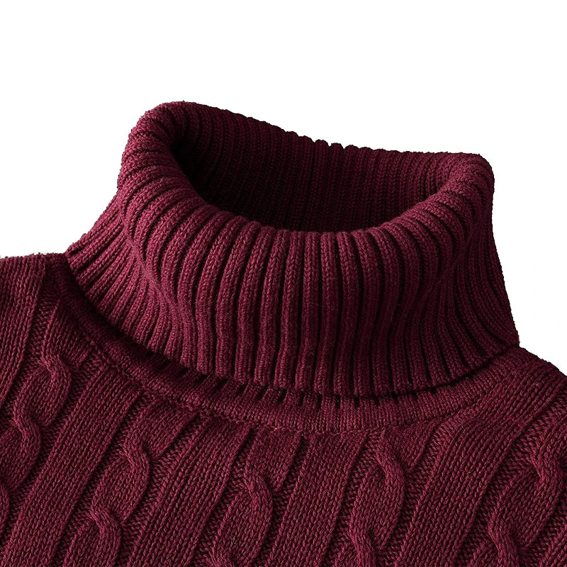 Winter Warm Turtleneck Sweater