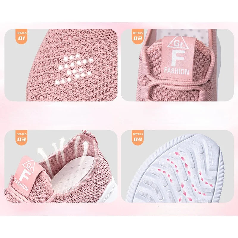 Women's Casual Summer Comfortable Breathable Flat Shoes