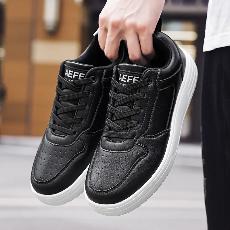 Men Lightweight Shoes New Fashion Sneakers for Men Leather Shoes Comfort